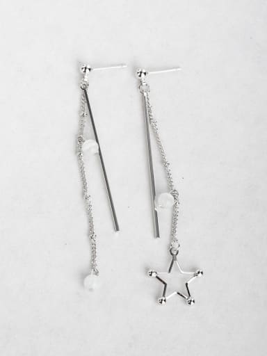 Korean water drill pearl earrings