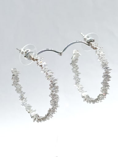 GODKI Luxury Women Wedding Dubai Copper With White Gold Plated Fashion Hook Earrings