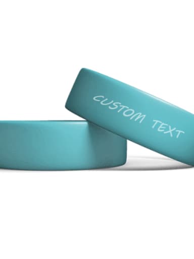 custom Custom 1 Inch Ultra Wide Silicone Wristband