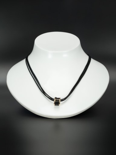 New design Gold Plated  Choker in Black color