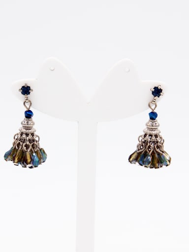 style with Gold Plated Crystal Studs drop Earring