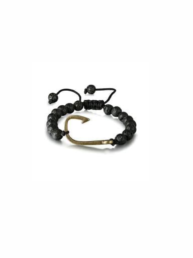 Model No 1000000607 Charm Beads Black Bracelet