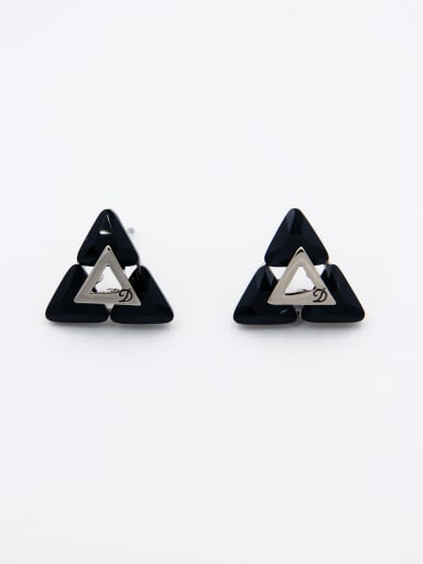 A Gold Plated Stylish austrian Crystals Studs stud Earring Of
