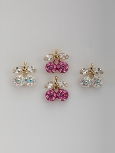 New design Gold Plated Rhinestone Combined  Studs stud Earring in Multicolor color