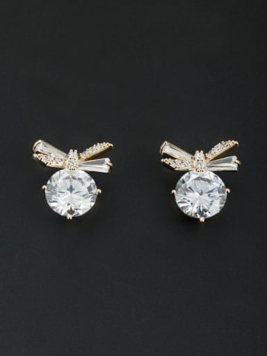 Fashion Gold Plated Butterfly Studs stud Earring