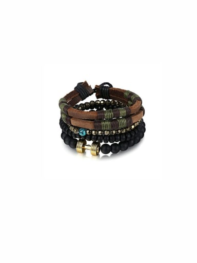 Custom Multi-Color Charm Bracelet with