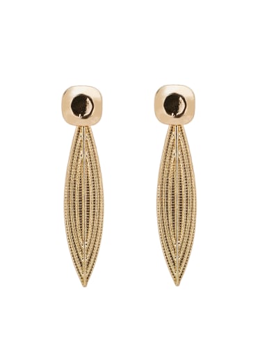 style with Gold Plated Zinc Alloy Drop drop Earring