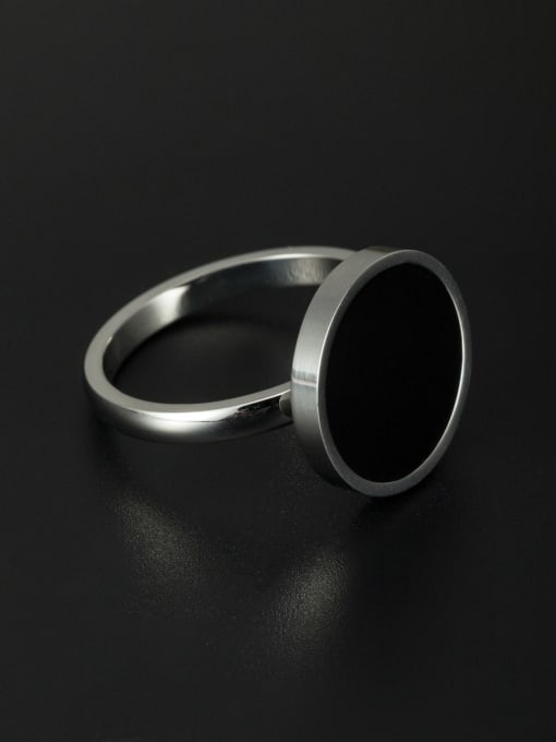 Jennifer Kou Rust color Stainless steel Round Ring 6-9# 1