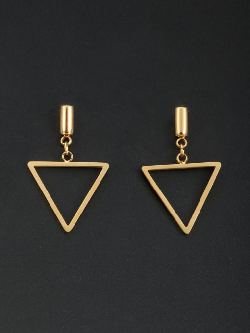 Jennifer Kou Triangle style with Stainless steel Drop drop Earring 0