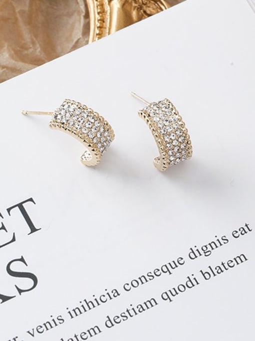 Main plan section Alloy With Gold Plated Fashion Geometric Stud Earrings
