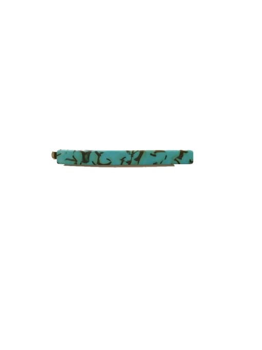Candy green Alloy With  Cellulose Acetate Fashion Geometric Barrettes & Clips