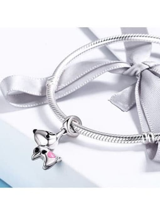 Jare 925 silver cute puppy charms 3