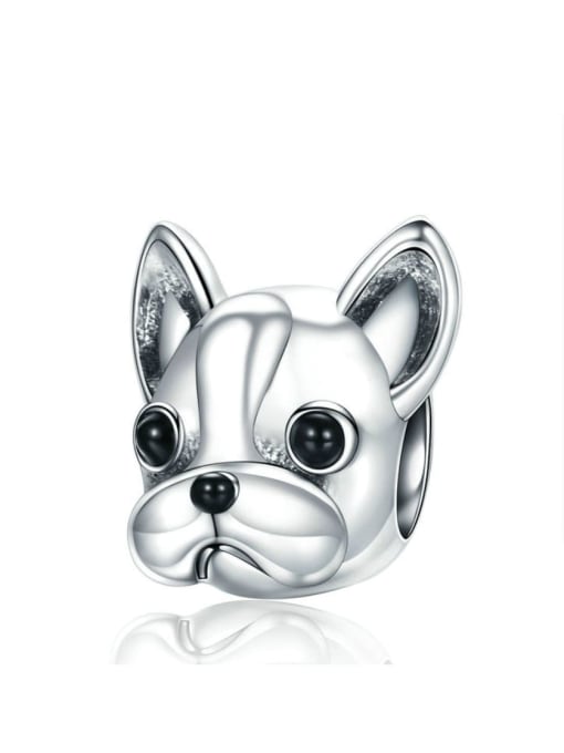 Jare 925 Silver Cute Dog Pendant