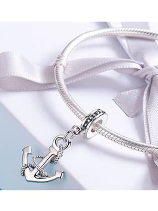 Jare 925 silver anchor charms 1