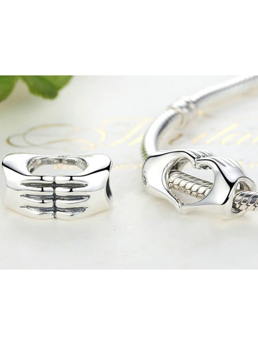 Jare 925 silver than heart charms 3