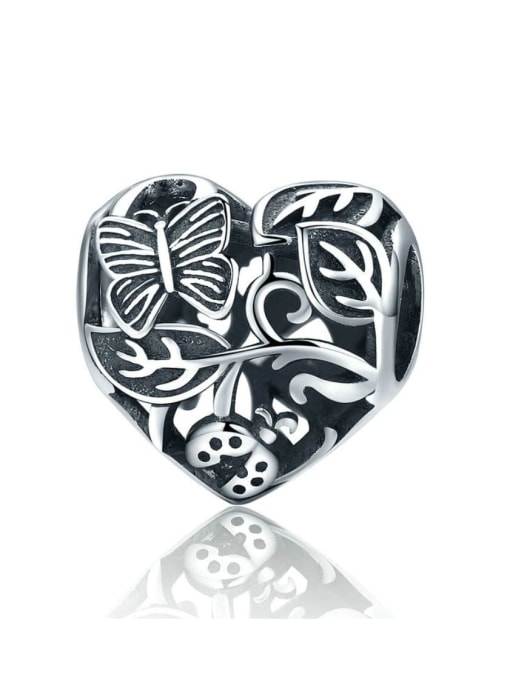 Jare 925 silver cute insect charms