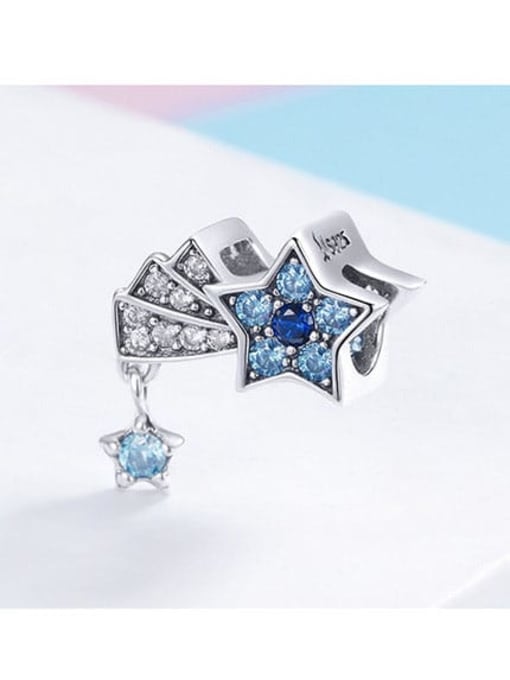 Jare 925 silver star charms 2
