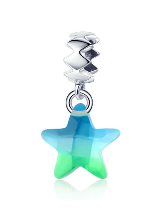 Jare 925 silver cute star charms 0