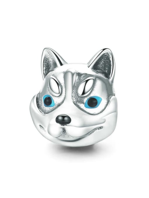 Jare 925 Silver Cute Dog Pendant 0