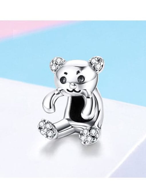 Jare 925 silver cute bear charms 3