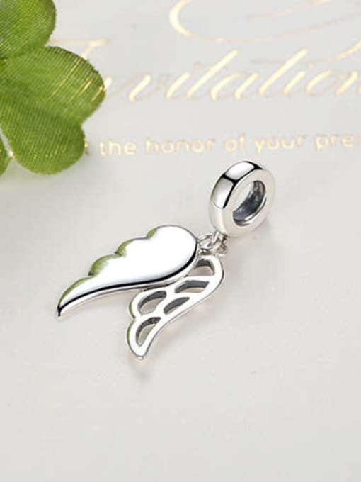Jare 925 Silver Angel Wings charms 3