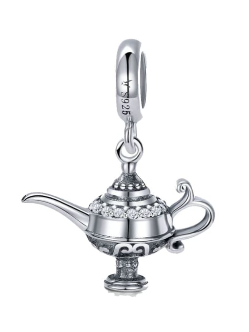 Jare 925 Silver Aladdin Lamp charms 0