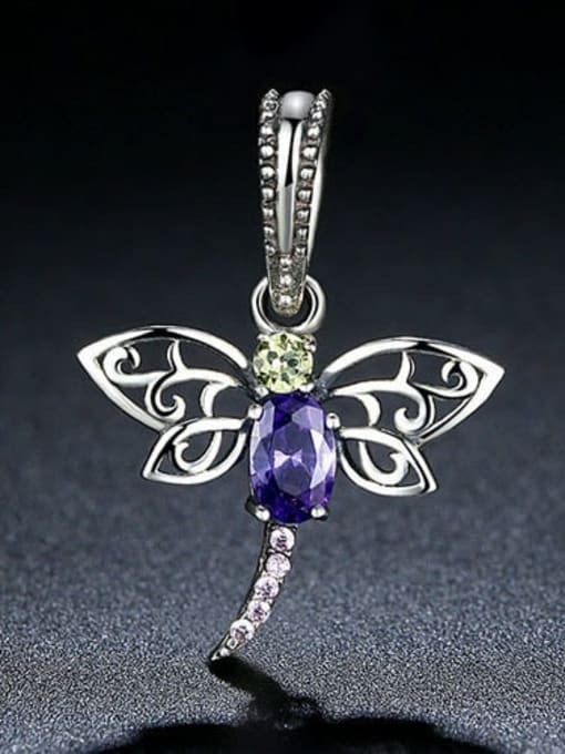 Jare 925 silver cute dragonfly charms 3