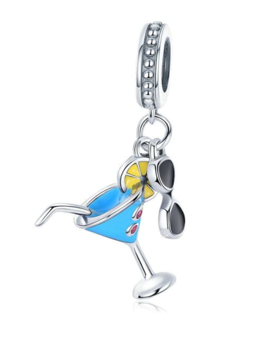 Jare 925 Silver Summer Cold Drink charms