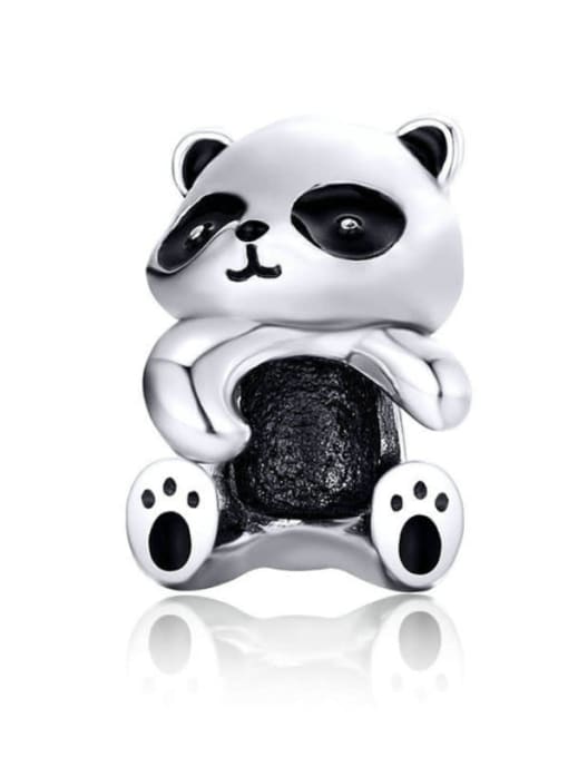 Jare 925 silver cute panda charms 0