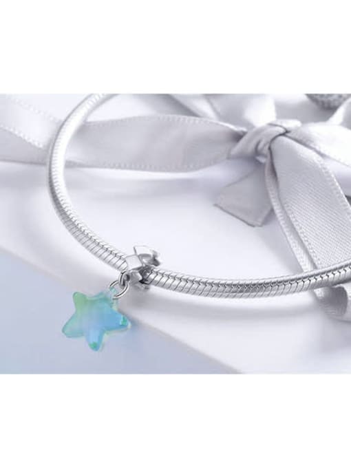 Jare 925 silver cute star charms 3