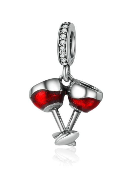 Jare 925 silver wine glass charms 0