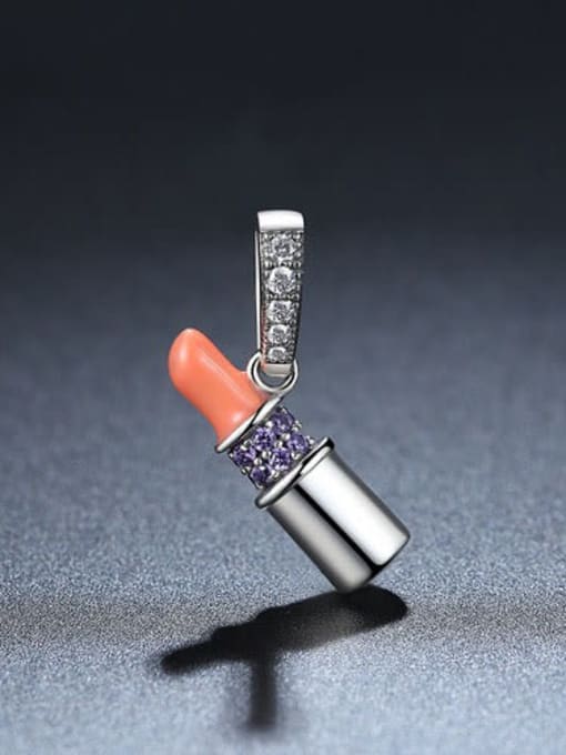 Jare 925 silver cute lipstick charms 3