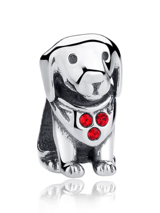 Jare 925 silver cute puppy charms 0