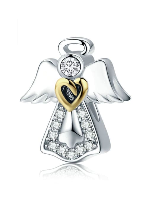 Jare 925 Silver Romantic Angel charms 0