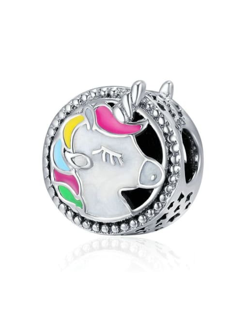 Jare 925 silver unicorn charms 0