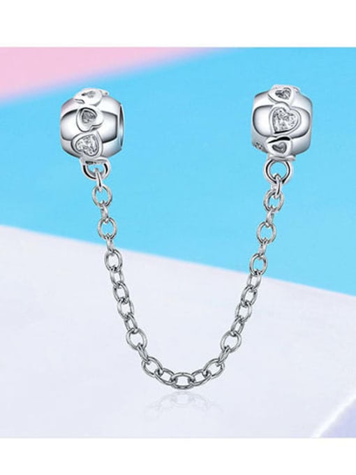 Jare 925 silver cute heart charms 3