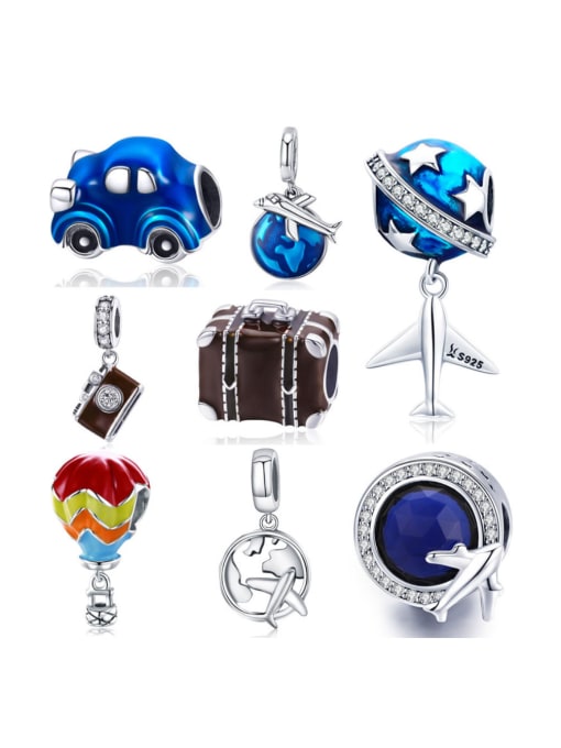 Jare 925 Silver Travel charms 0