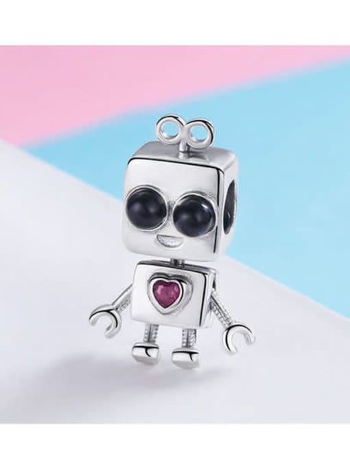 Jare 925 silver cute doll charms 2