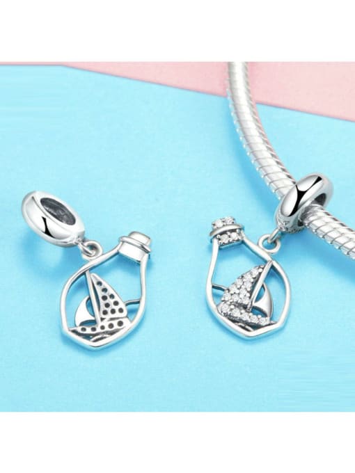 Jare 925 Silver Drift Bottle charms 2