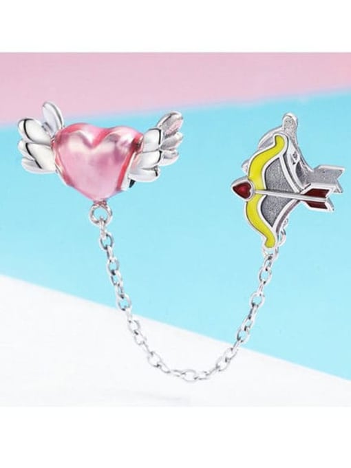 Jare 925 Silver Cupid charms 2