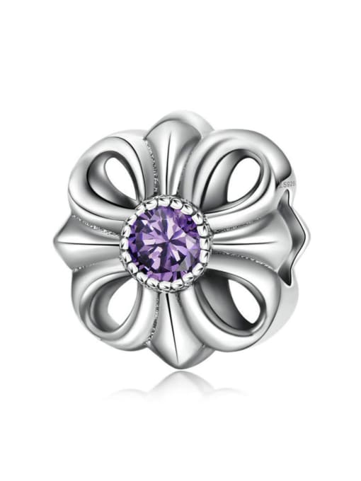 Jare 925 silver flower charms