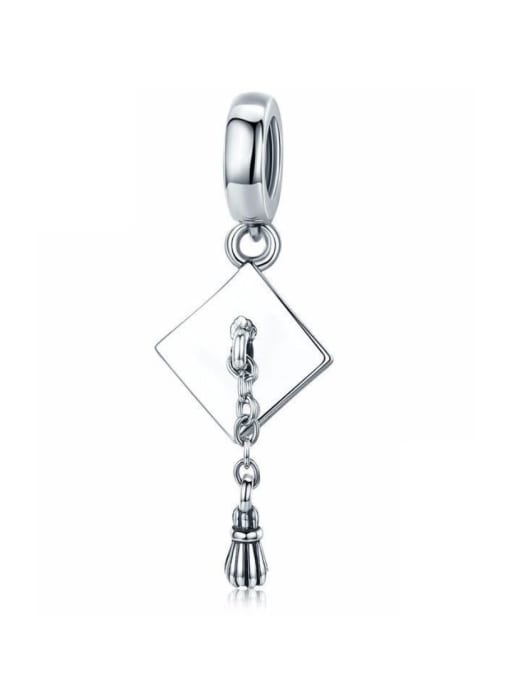 Jare 925 silver bachelor hat charms