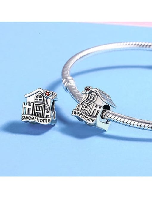 Jare 925 silver warm house charms 2