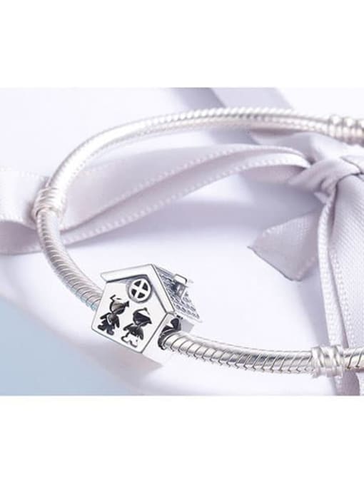 Jare 925 silver warm house charms 1