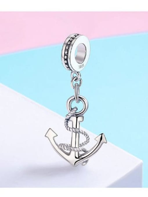Jare 925 silver anchor charms 2