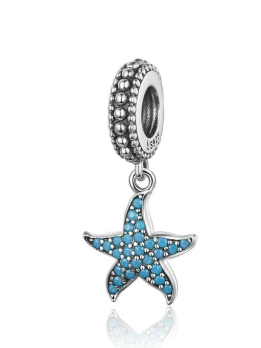 Starfish 925 silver marine charms