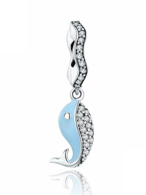 Dream cetaceans 925 silver marine charms