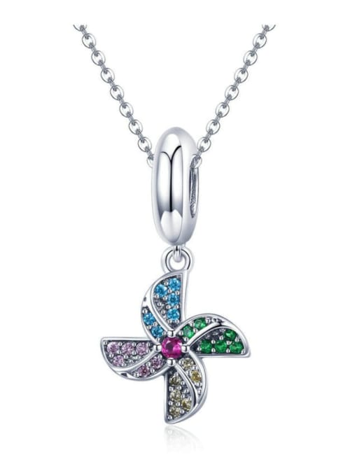 Jare 925 silver cute windmill charms 0