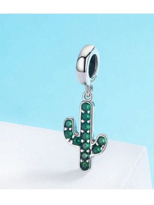 Jare 925 Silver Cactus charms 2
