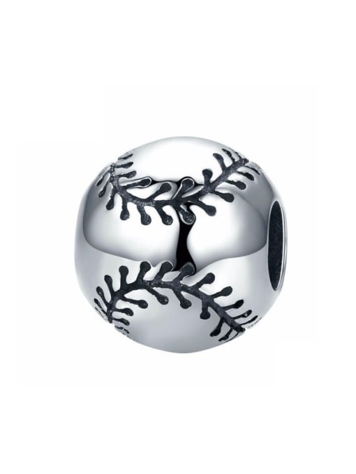 Jare 925 silver baseball charms 0